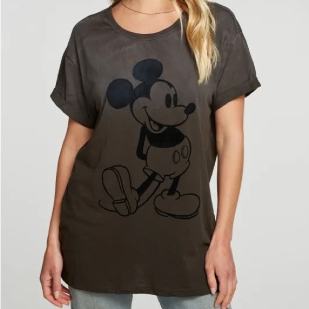 Disney x Chaser Mickey Mouse Graphic Tee Minimalist Streetwear XS Disney trip